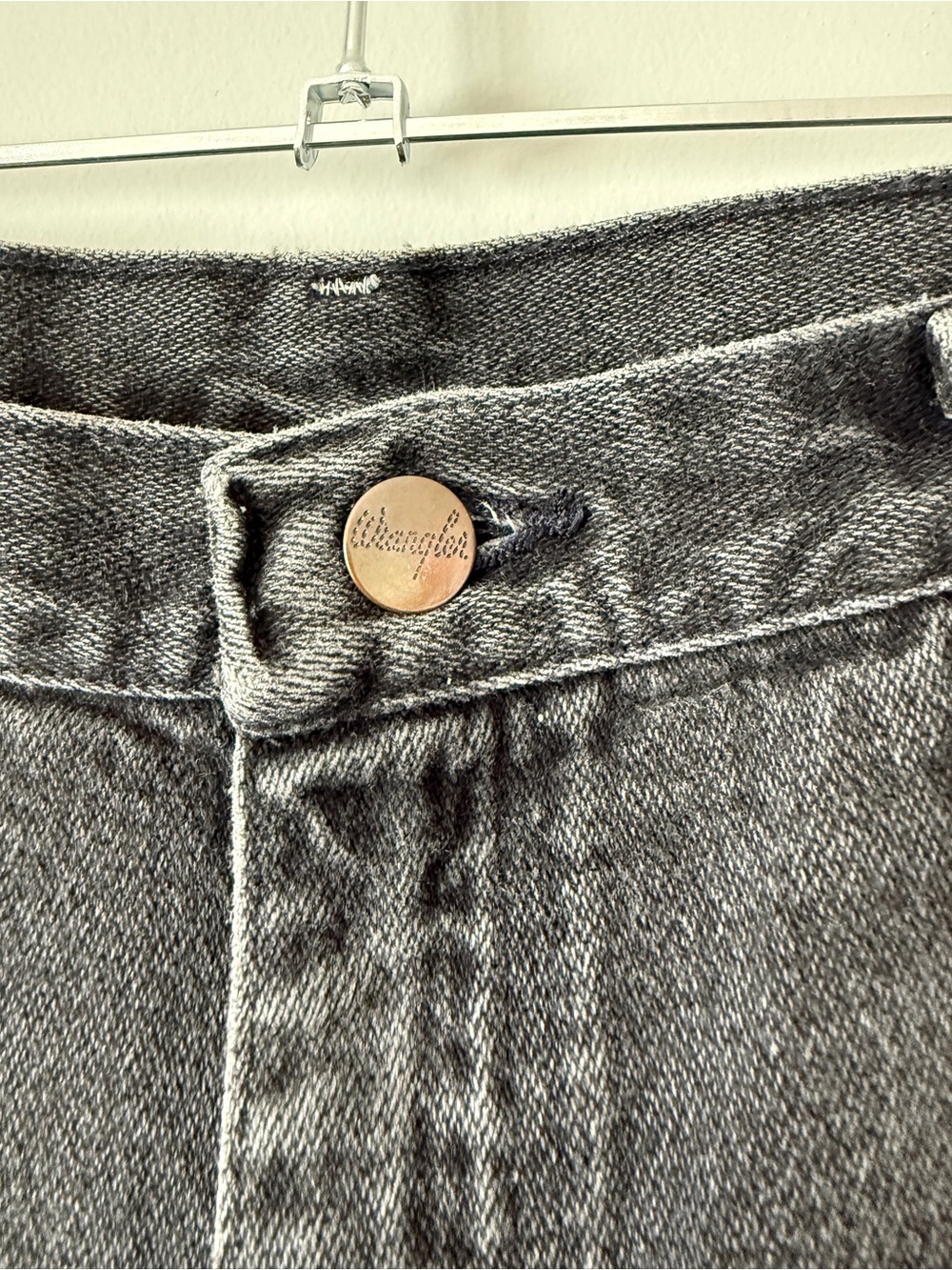 Vintage Y2K 90s Wrangler Black Relaxed Jeans Made in USA Western Rodeo - Picture 5 of 5